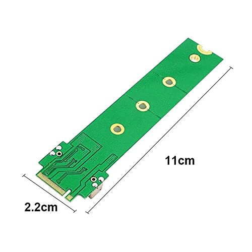 NFHK PCI Express PCI-E 4X M.2 NGFF M-Key to 2013 2014 2015 Apple MacBook SSD Convert Card for A1493 A1502 A1465 A1466 Cable 50cm - Image 2