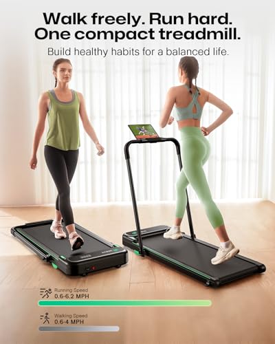 UREVO Strol 2E: 2-in-1 Folding Walking Pad with App Tracking — view 8