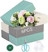 6 Pack Dry Floral Foam Blocks - 3 Colors Oasis Floral Foam Cage Bricks Florist Flower Foam for Ar...