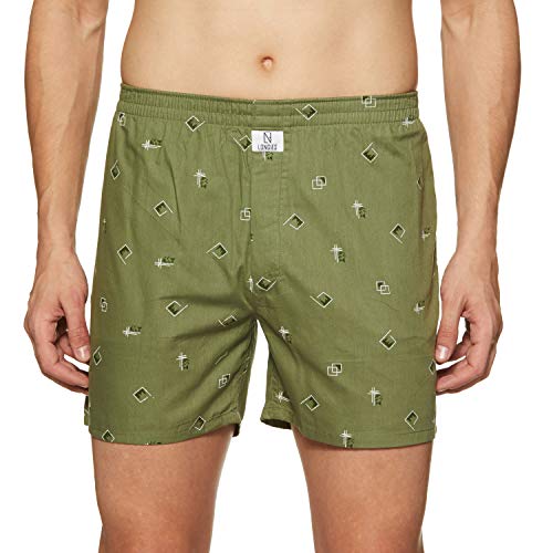 Image of Longies Men's Cotton Boxer Shorts (Pack of 1)