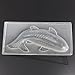 Bluelover Koi Fish 3D-Form-Kuchen Schokoladen-Form-Gelee-Zuckerfertigkeit Mold L