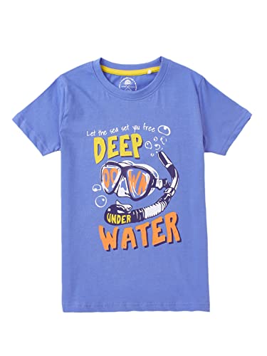 Image of CuB McPAWS be curious Boy's Graphic Regular Fit T-Shirt