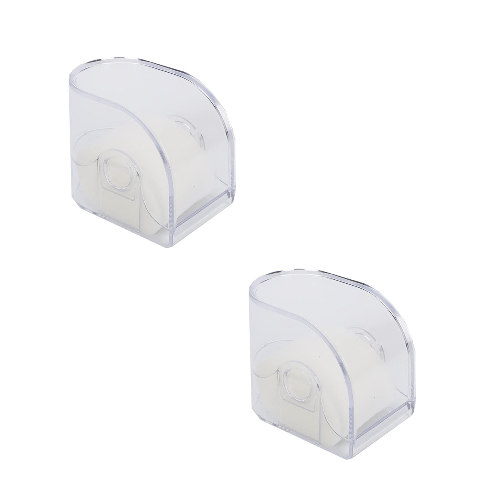 VlareesuVlareesu 2 Pcs Wrist Watch Boxs Single Grid Wristwatch Display Boxs Transparent Watch Storage Boxs for Wristwatches Smart Watches