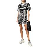 floraler All-Over-print adidas Originals Adistar Tee Dress Trikot Sommerkleid Longshirt Kleid Geblümt, Größe:32, Farbe:Mehrfarbig