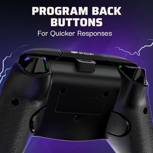 Mando PDP Xbox REMATCH GLOW con botones traseros programables y audio integrado 5