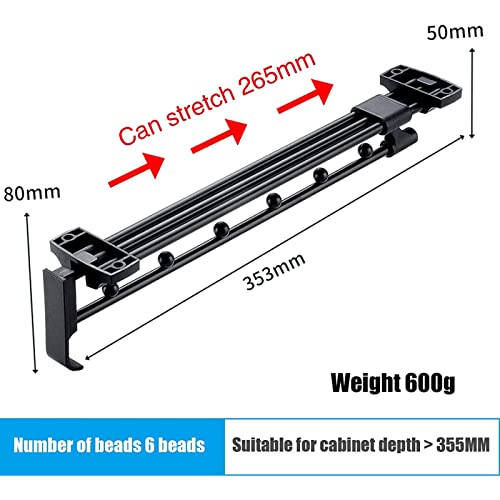 Garde-robe extensible robuste LWX en acier pour dressing moderne - 4