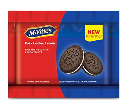 McVities Dark Cookies Cream, 600 g (B08R6V98H8) Amazon Price History, Amazon Price Tracker