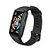 HONOR Band 6 Smartwatch Fitness Tracker Monitorowanie SpO2, Tętno i Sen 24/7, Wyświetlacz Dotykowy AMOLED 0,95 Cala, Zakrzywiony Ekran 2.5D, Sportowy Monitor Aktywności, Czarny (HONOR Band 6)