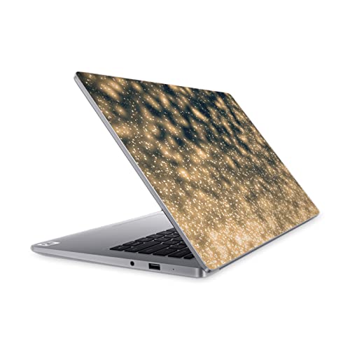 Vinyle autocollant Mi Notebook 14 2020 Monika Strigel noir et or