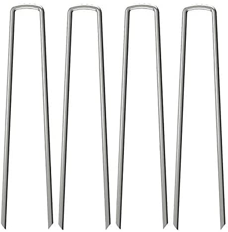 DILNAZ ART 50-Pack 12 inch Landscape Staples - Great for Securing Landscape Fabric, Ground Cover or Drip Irrigation Tubing (B094CNF71P) Amazon Price History, Amazon Price Tracker