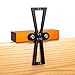 KOTTO Dovetail Marking Jig Marking Gauge Template Woodworking DIY Wooden Joints: 1:5 1:6 1:8 and 1:10 Locator Carpentry Measuring Tool