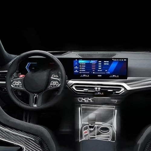 Película TPU BMW M3 G80 G81 protectora de consola central de coche 2