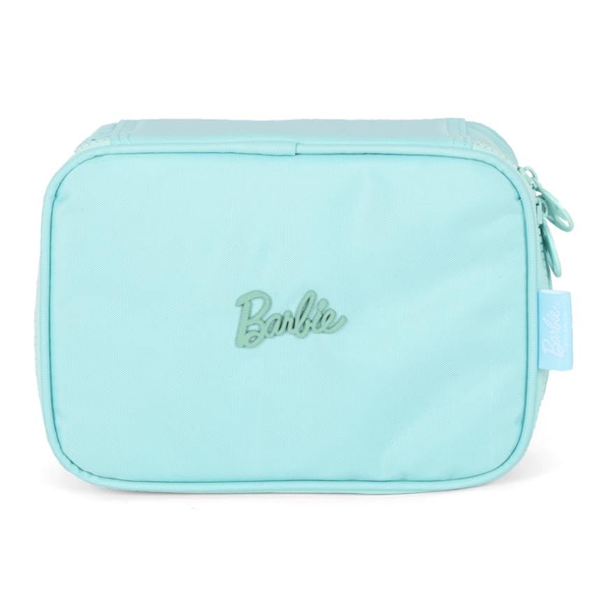 Estojo Escolar Infantil 100 Pens Barbie by Luxcel Ref 47719 (TURQUESA)