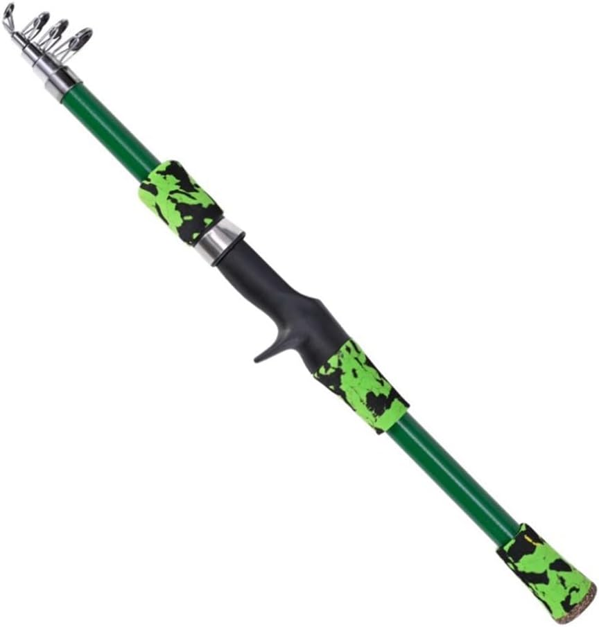 Kids Fishing Rod and Reel Combos, 5.41 ft Telescopic FRP Pole, Collapsible Design with Lure Accessories for Beginners or Experienced Child Anglers, Portable for Freshwater and Saltwater Fishing