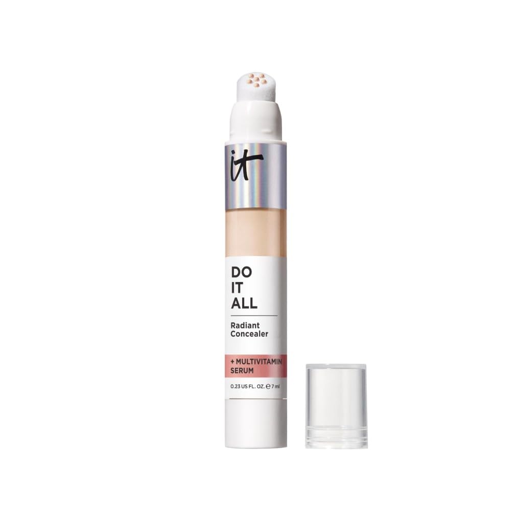 IT Cosmetics Do It All Radiant Concealer, 7 ml, Feuchtigkeitsspendend, aufpolsternder, abdeckender und aufhellender 4-in-1 Concealer Stick, Natürliches Finish