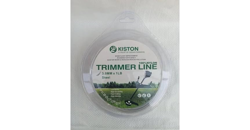 LUCK INTERNATIONAL WITH LI LOGO Heavy Duty BC549, 50 m 3 mm Round Steel Wire Coated Nylon Trimmer Line for Petrol-image-14