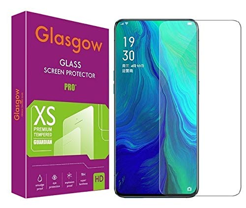 Glasgow 9H+ High Definition [HD] Tempered Glass for Oppo Reno 10x Zoom Screen Protection Premium Product [Curved Edges] [Gorilla] (B08315N8N2) Amazon Price History, Amazon Price Tracker