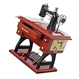 macchina da cucire d'epoca Oggetto da unico: il mini carillon per macchina da cucire è un must per gli appassionati di artigianato, fungendo sia da oggetto da unico che da decorazione creativa, di macchina da cucire vintage, mini macchina da cucire