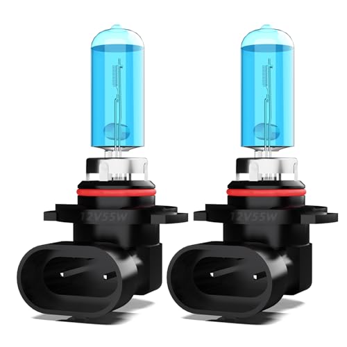 DMEPUGI Headlight Bulbs Fit For GMC Acadia 2013-2019 9012 High Low Dual Beam Combo Super Bright 5500K White Light High Performance Halogen Light Bulbs 2PCS