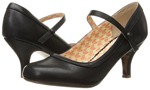Bettie Page Women\'s BP320-BETTIE, Black, 7 B US