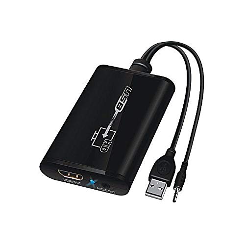 Gadget ElecTech USB 3.0 to HDMI Converter Adapter with 3.5 mm Audio