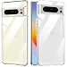 Produktbild EPAUTO für Google Pixel 8 Pro Hülle Transparent Vergilbungsfrei, Ultradünne TPU Schutzhülle Pixel 8 Pro Hülle, Kratzfestigkeit Stoßfeste Haltbarkeit Handyhülle Pixel 8 Pro Case, Diamond Series