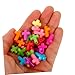 Healifty Cuentas Cruzadas de acrílico de 100pcs Colgante Grueso del Color Mezclado...