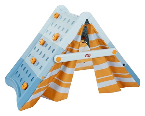 Image of Little Tikes Campin’ & Climb Wall, Active Play Climbing Wall and Tent, for Boys and Girls Ages 3+ Years