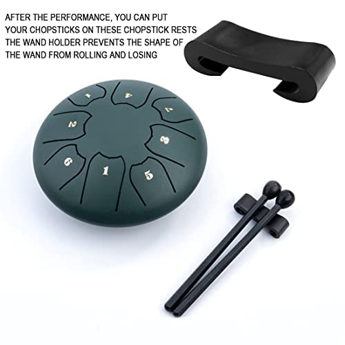 4 stuks tip van de trommel en 1 stuk drum beugel, percussie siliconen instrument accessoires op uw vingertoppen - Image 8