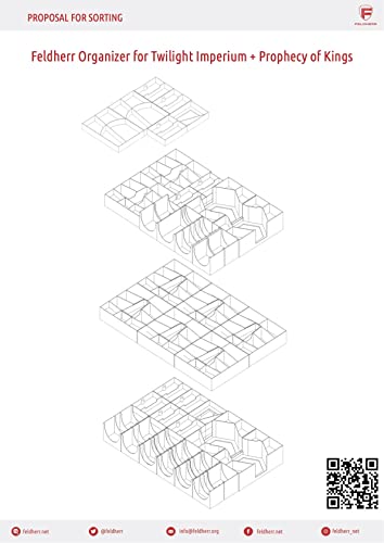 Feldherr ORG036 Organizer Compatible With Twilight Imperium 4Th Edition + Prophecy Of Kings - Core Game Box thumb #5