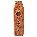 Kazoo フルート マホガニー Kazoo ギター ウクレレ伴奏ハーモニコン ダイヤフラム口音楽管楽器簡単に演奏