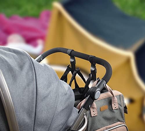 Stroller pram Hooks Buggy Clips for Hanging Bags Hand Bags Toys Universal Hooks for car Travel Wheelchair