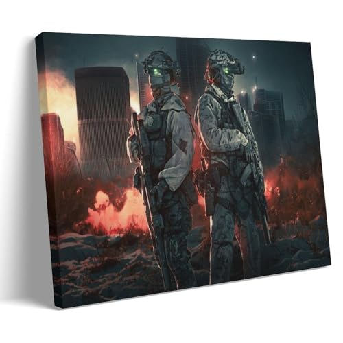 �Q�[���uEscape From Tarkov�v�L�����o�X�A�[�g�|�X�^�[�L�����o�X�A�ǃA�[�g�A�C���e���A���w�A�ƁA���A�V���ւ̑��蕨20x30inch(50x75cm) Frame-style