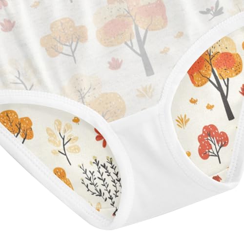 ZZKKO Farmhouse Tree Truck Girls Underwear Toddler Panties for Girls Comfort Brief Size 2-8T4