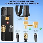 Saker Foam Cannon Dual Connector Accessory for Pressure Washer Kit - Image 4
