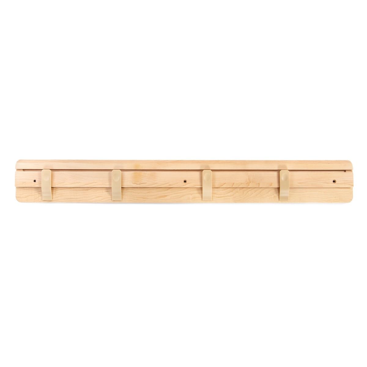 Kaplan Early Learning Premium Solid Maple Wooden Art Display Bar for Wall Mounting