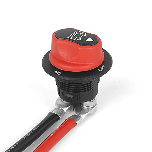 Jtron interruttore batteria auto 12v 100a 32v max