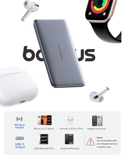 Baseus Picogo 5000mAh MagSafe Power Bank w/ USB-C Cable - image 7