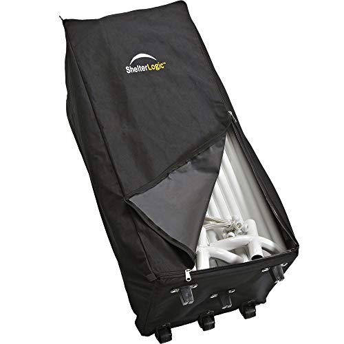 ShelterLogic Store-IT Canopy Rolling Storage Bag, Black