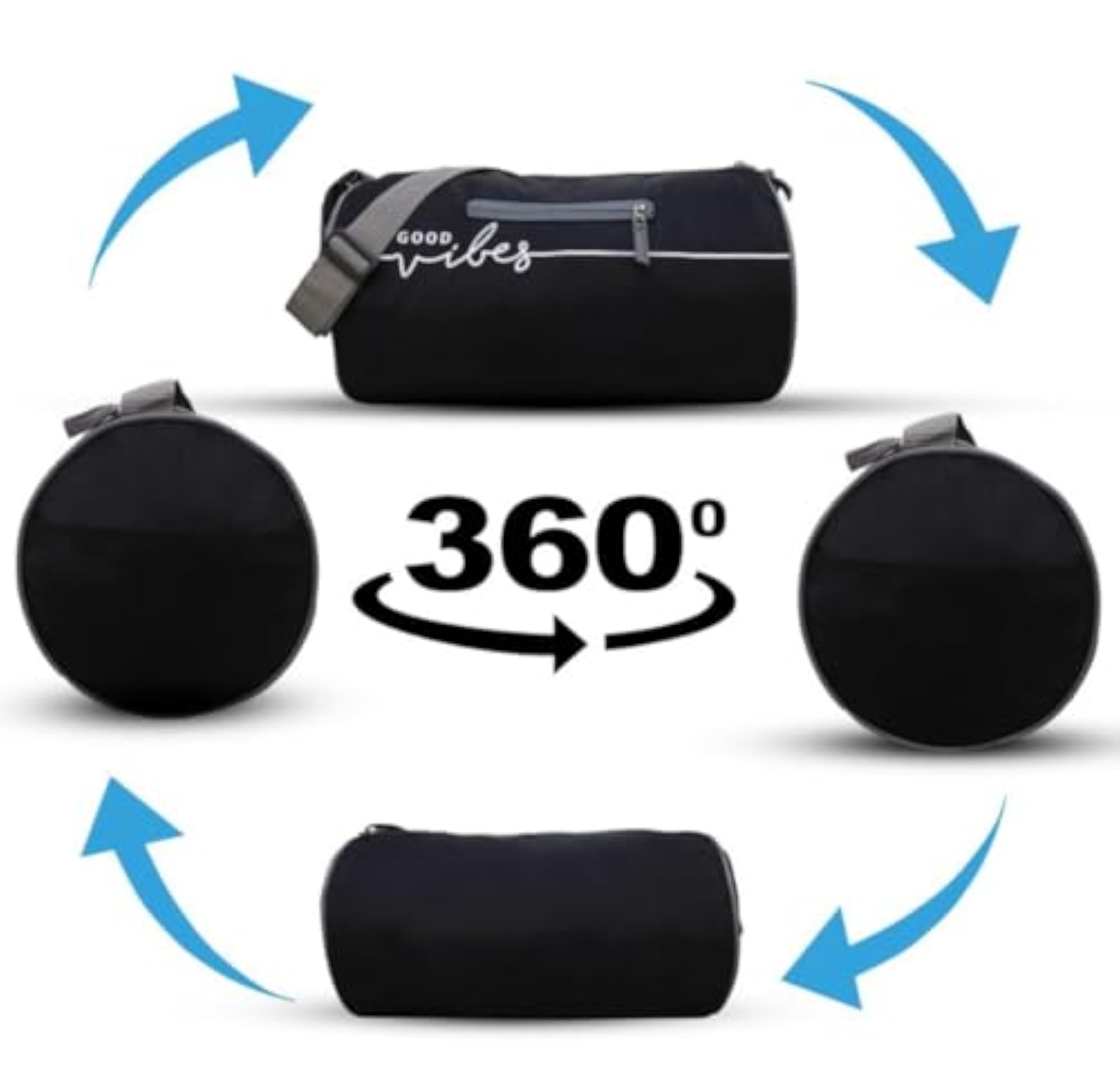 Unisex Gym Bag with Shoe Compartment