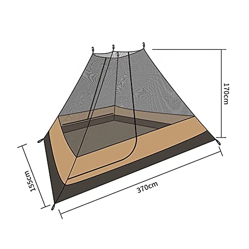 Carpa Piramidal Indian Shelter para Camping Exterior miniatura 5