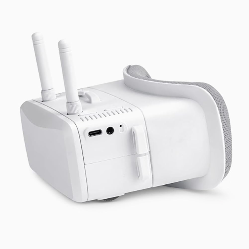 Gafas FPV VR100 de 5,8 GHz con 40 Canales, Antena Dual, Pantalla de 3 Pulgadas, Enfoque Ajustable para Dron de Carreras Micro-Tipo