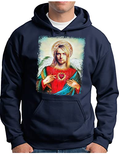 Pull à capuche homme vintage pour un look urbain décontracté en taille 4XL