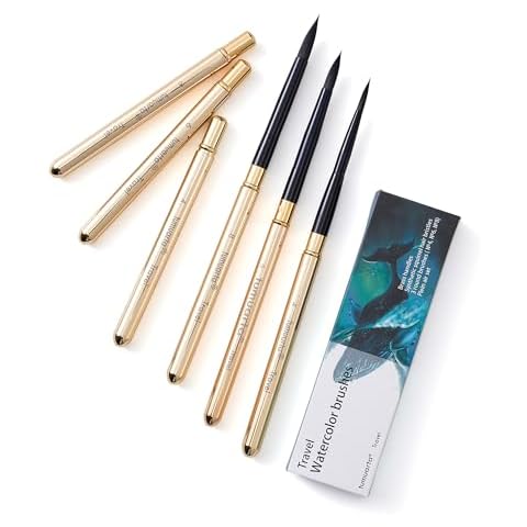 tumuarta Watercolour Brushes Set for Artists Cover