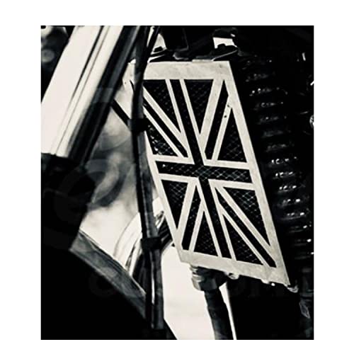 Image of Radiator Grill Guard For RE Interceptor, Continental Gt 650 (Chrome)