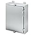 Hoffman A42H3608SSLP Wall-Mount, NEMA 4X, Enclosure, Stainless Steel Type 304, 42" x 36" x 8"