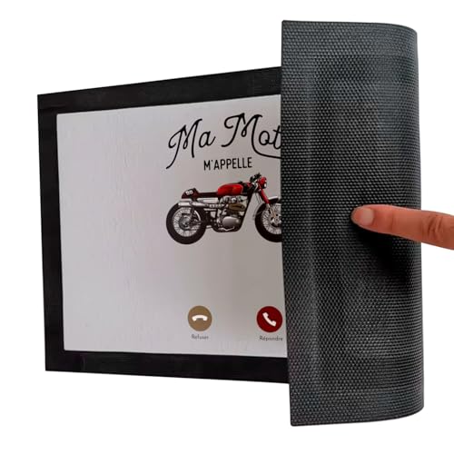 Paillasson Moto m'appelle Passion l'esprit Cafe Racer chez vous