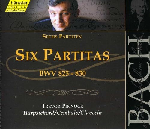 Bach: Six Partitas, BWV 825-830 (Edition Bachakademie Vol. 115)