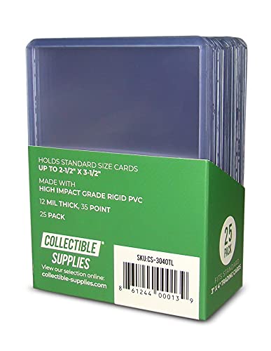 Collectible Supplies 1 Full case of 1000 Standard 3\" x 4\" Toploaders 35pt - Thumbnail 3