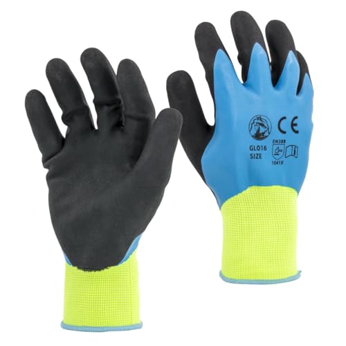 STI Guanti Impermeabili con palmo spalmato in lattice antiscivolo 11 XXL 1 Paio